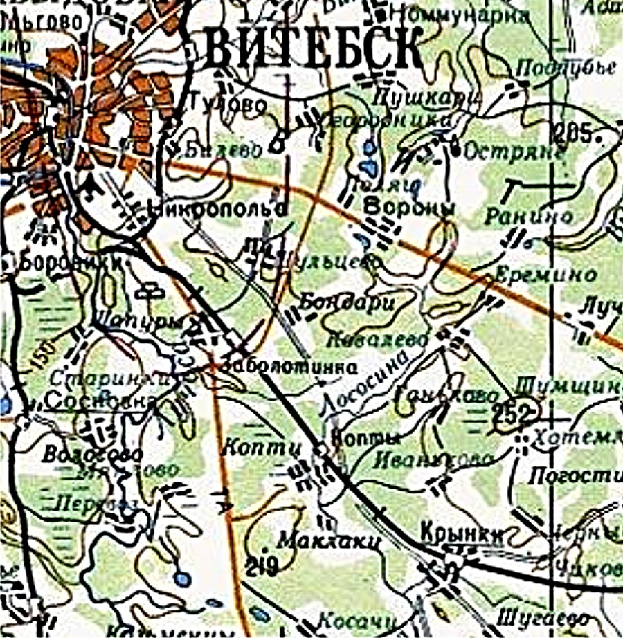Вороны витебск карта
