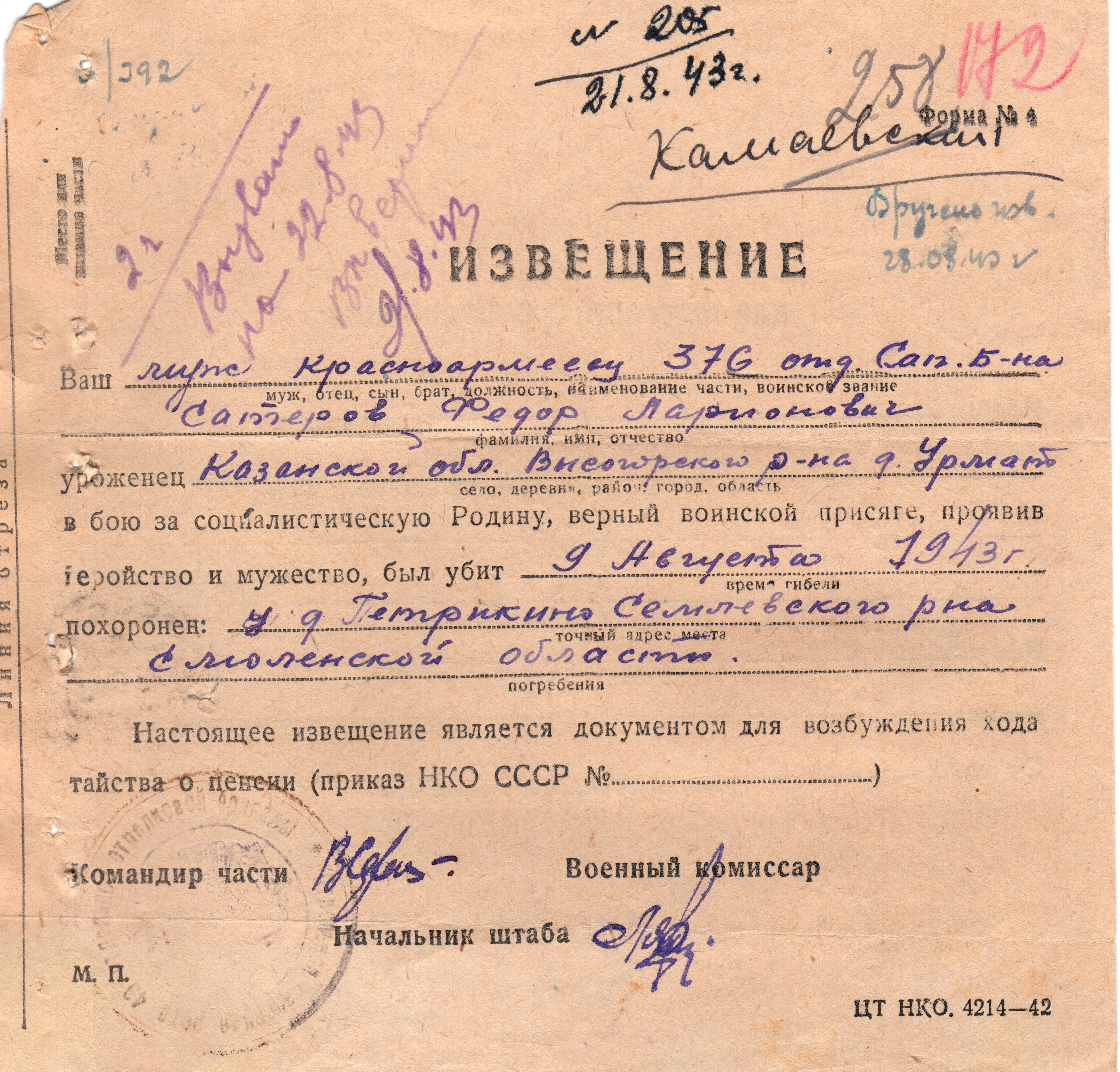 Федоров отчество