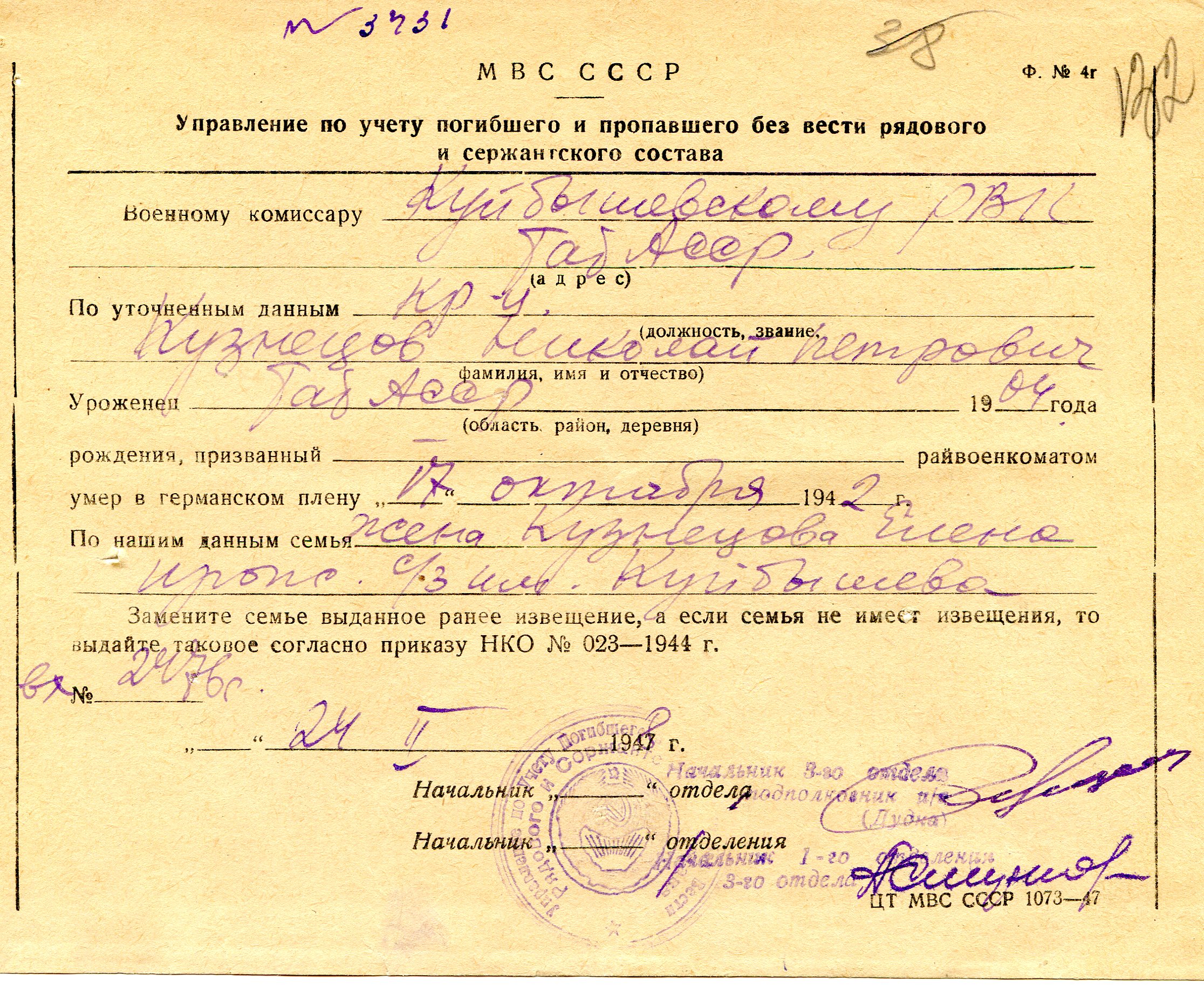 Статья 24 военкомат