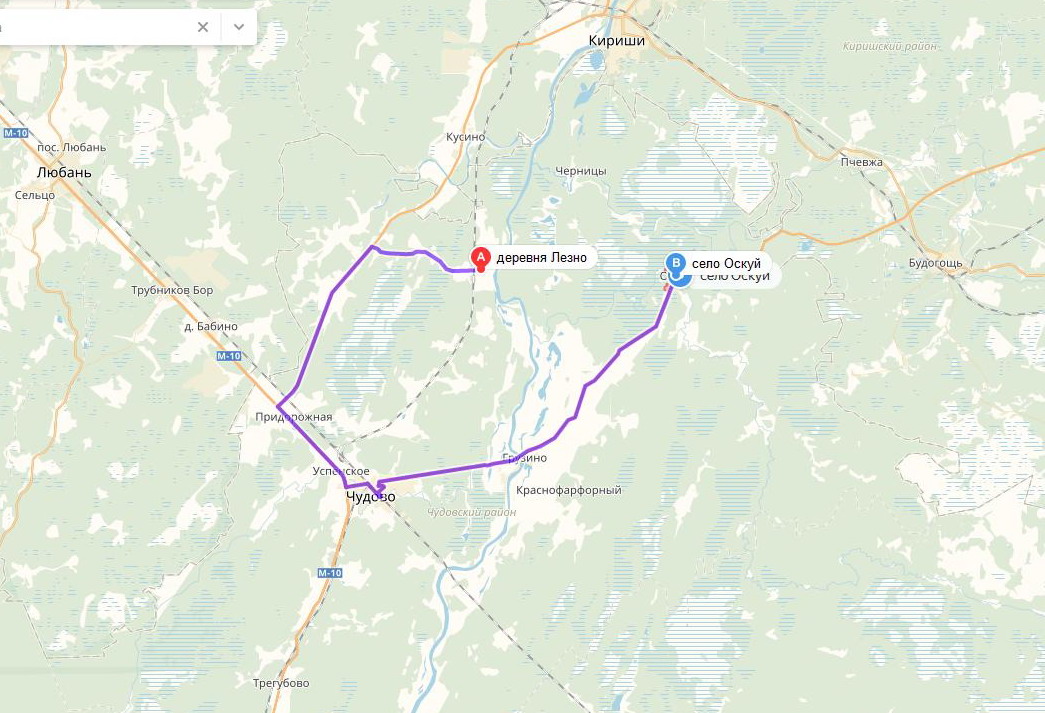 Кусино ленинградская область карта